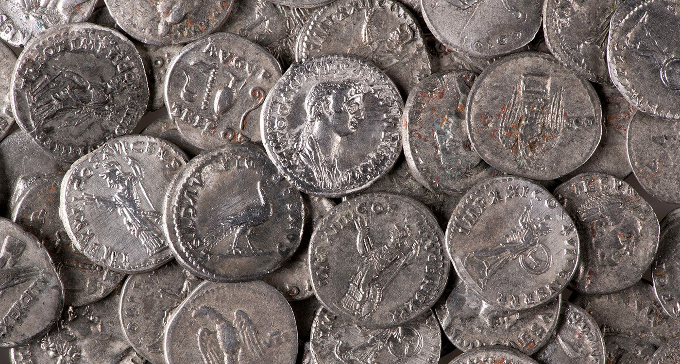 Größter Silbermünzen-Schatz aus der römischen Kaiserzeit entdeckt