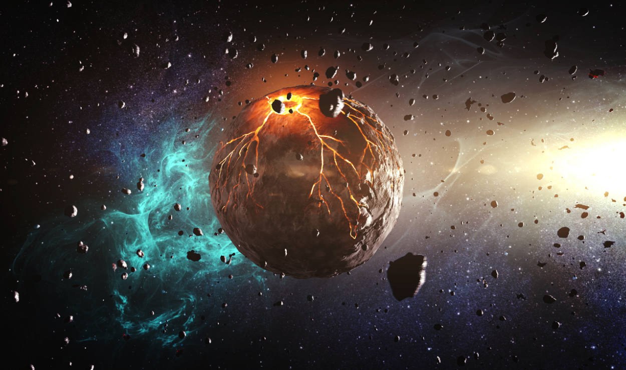 Meteorit liefert Hinweise auf verschwundenen Protoplaneten